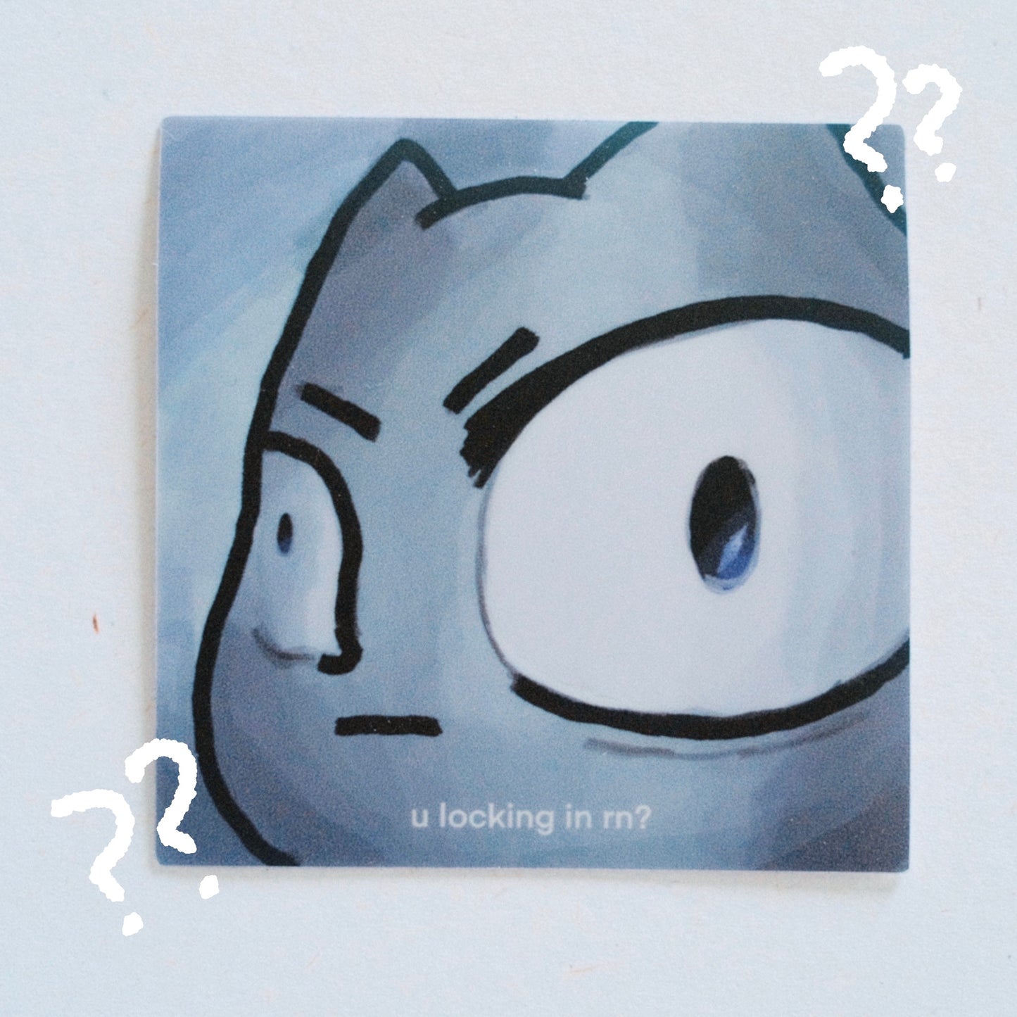 are u locking in? sticker