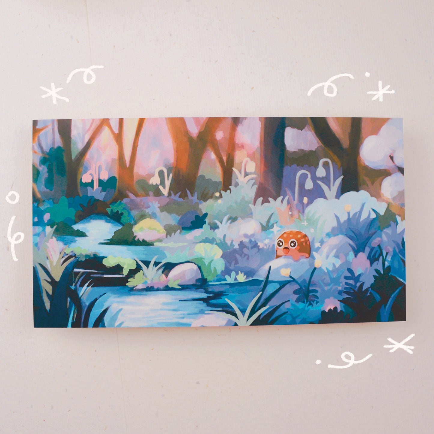 froggy paradise print