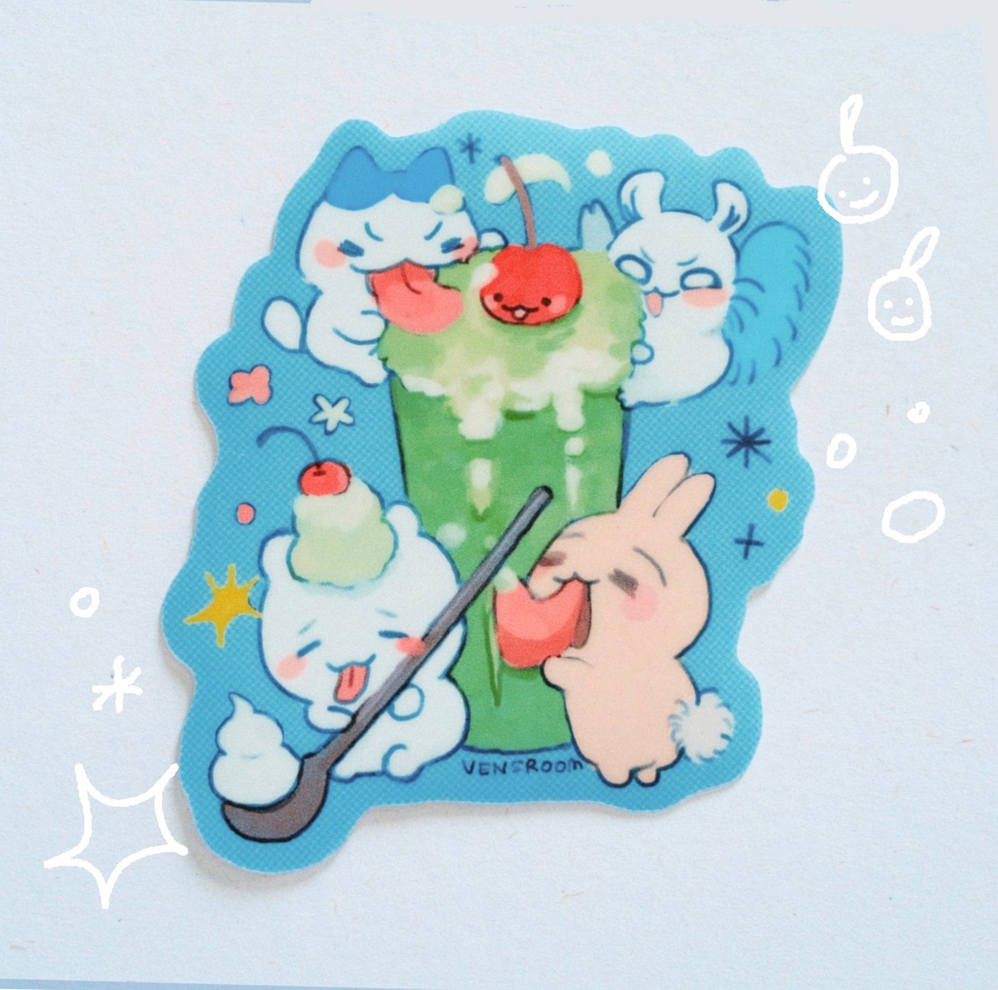 melon soda sticker