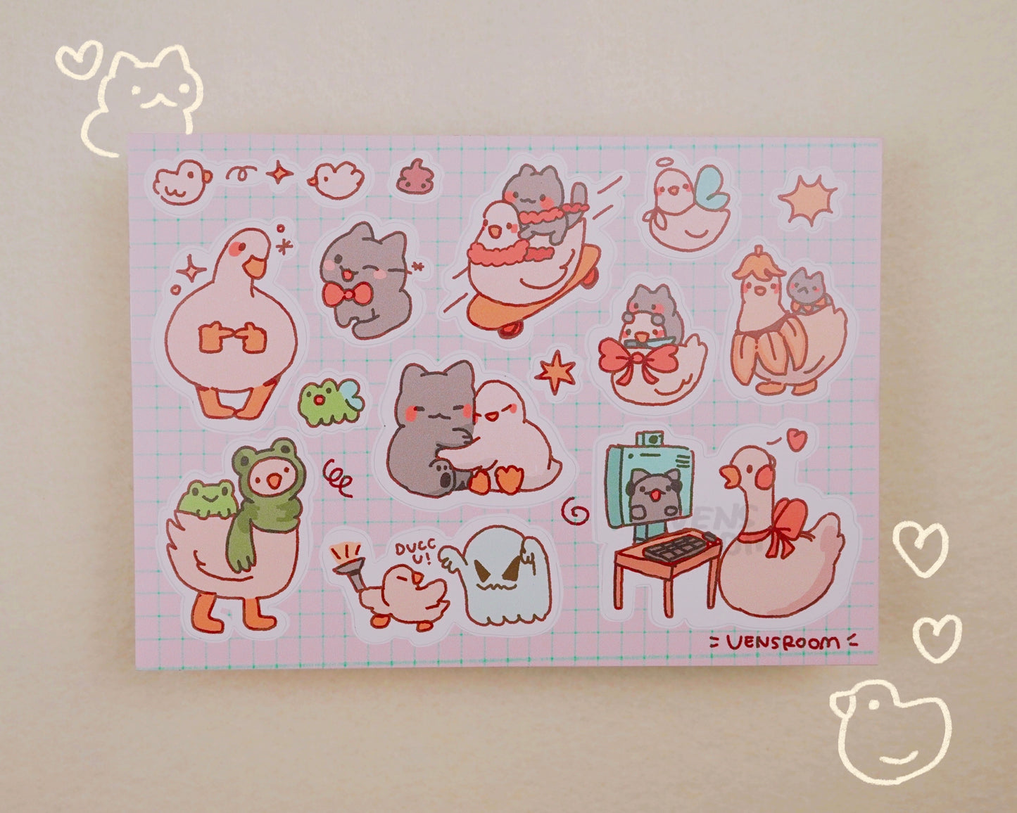 best pals sticker sheet