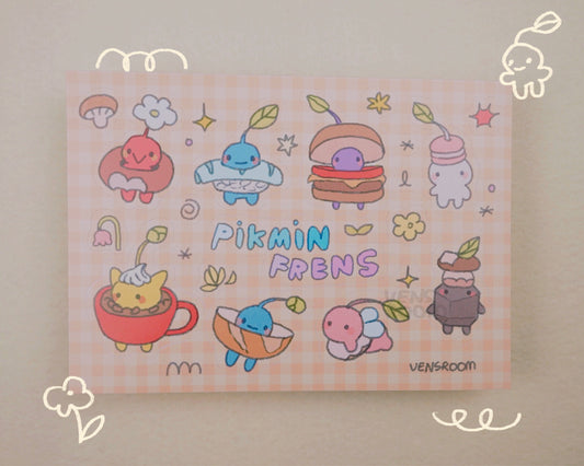 pikmin deco sticker sheet