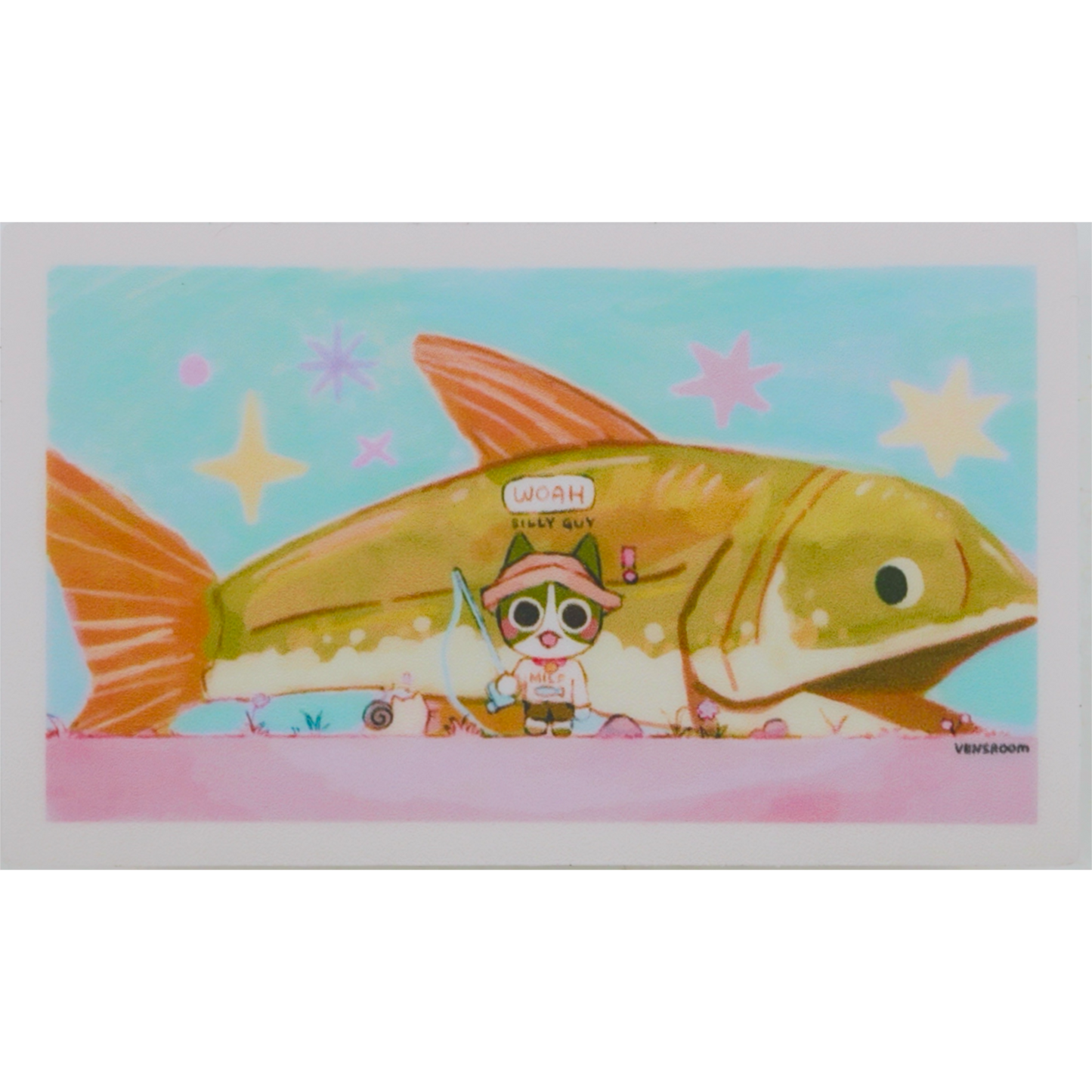 big fish sticker