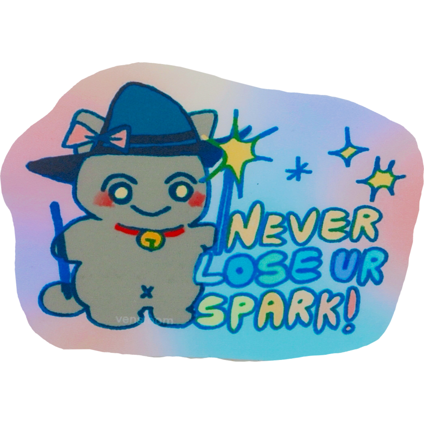 never lose your whimsy sticker