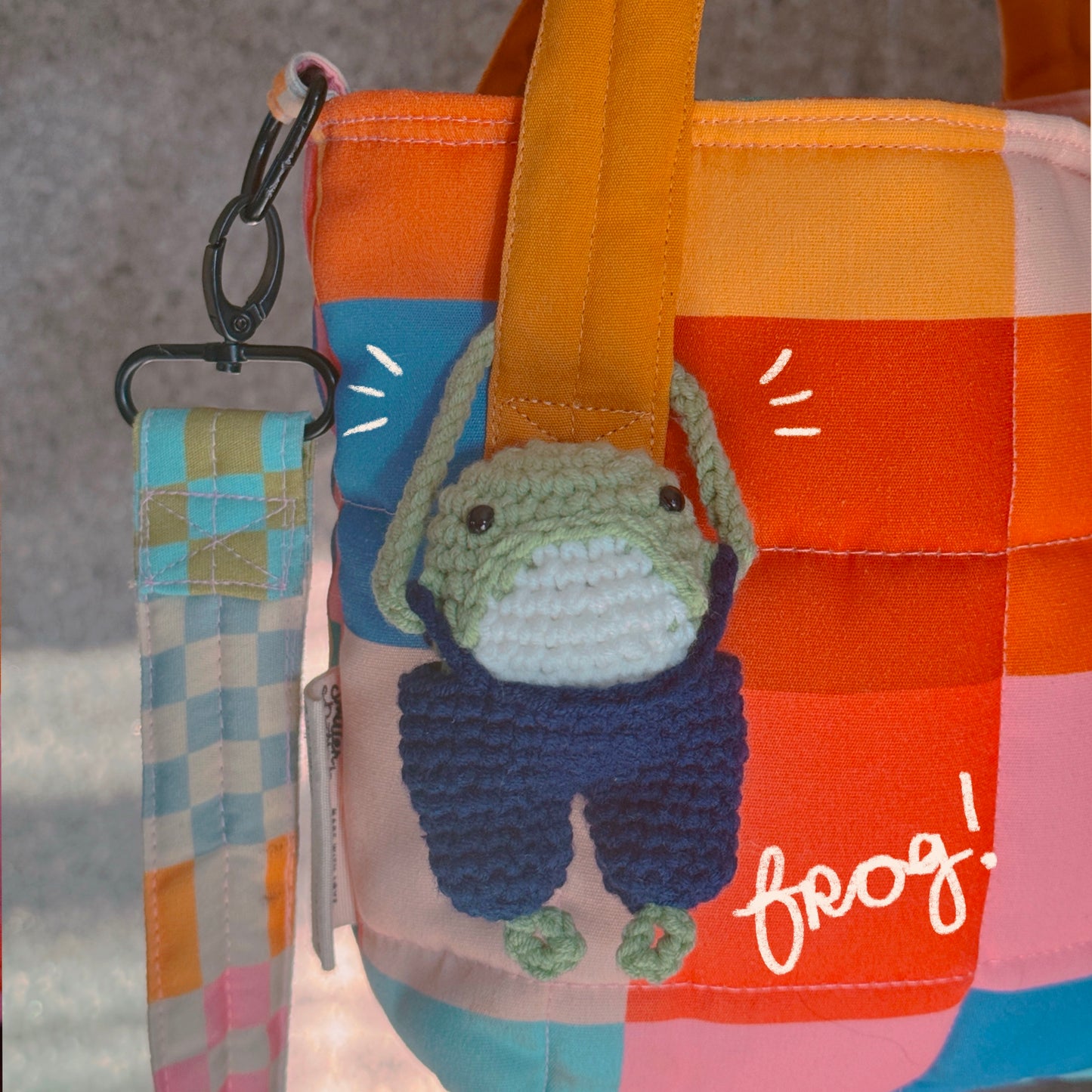 frog and toad bag tags