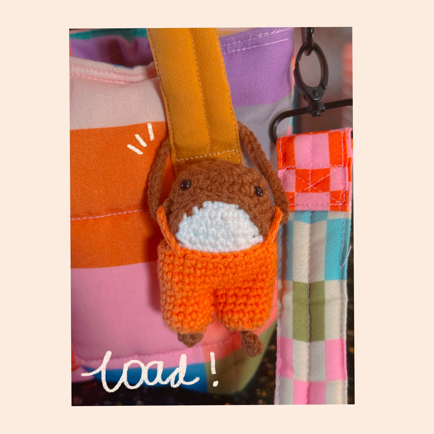 frog and toad bag tags