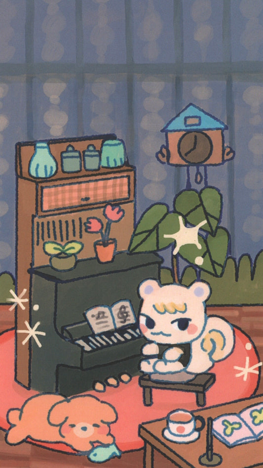 marshal's room print