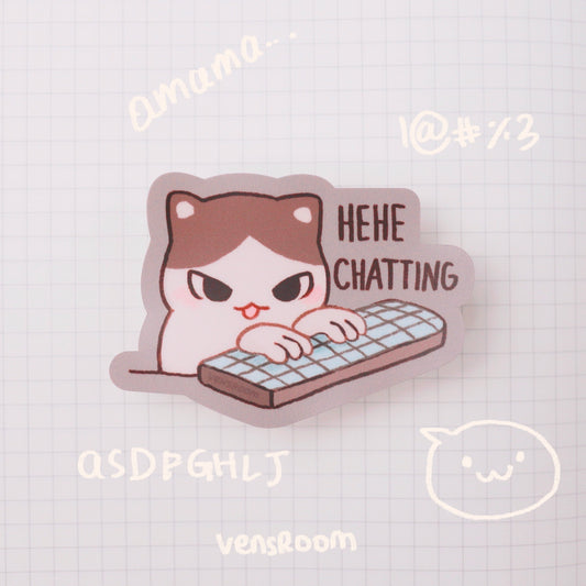 hehe chatting sticker