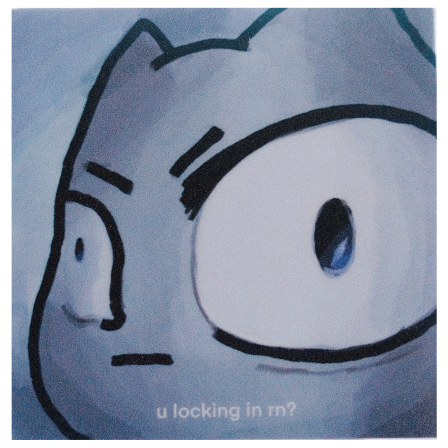 are u locking in? sticker