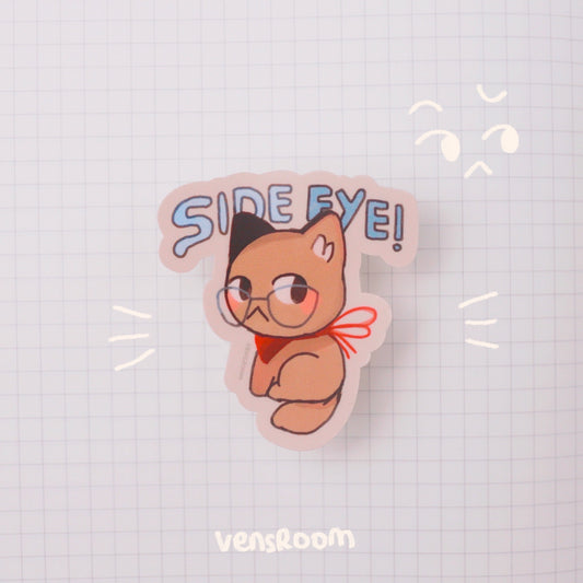 side eye sticker