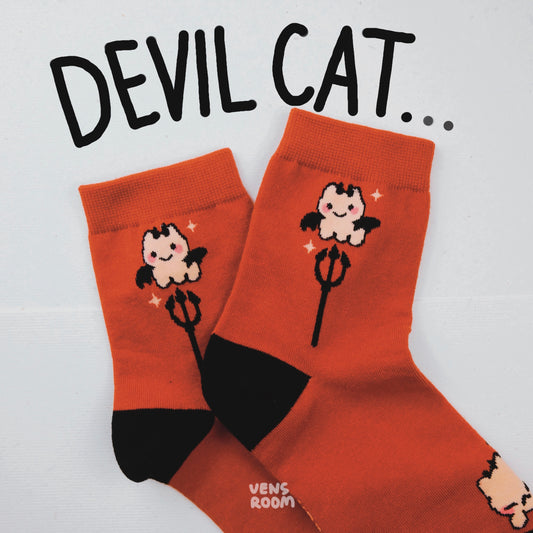 devil cat socks (final run)
