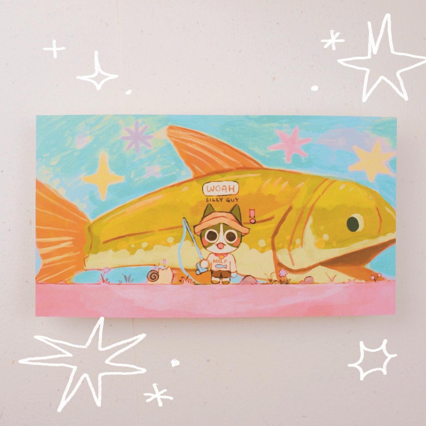 big fish print