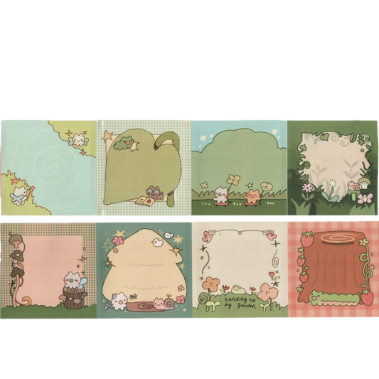 memo pad sticker roll