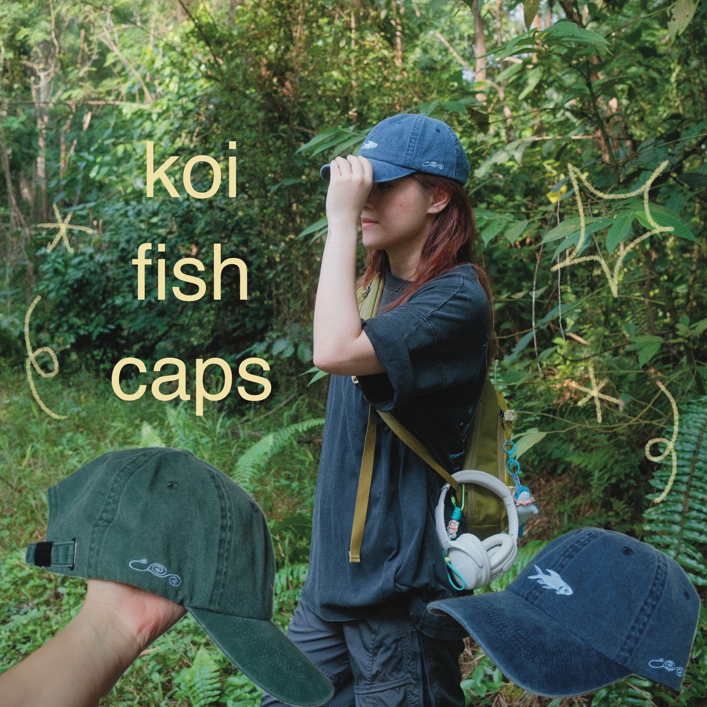 fish caps