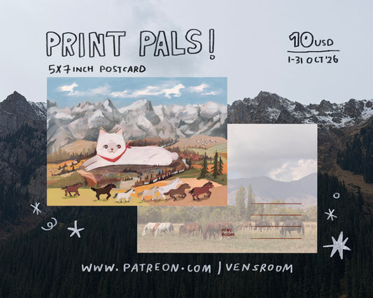 october patreon mail