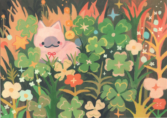 clover fields print
