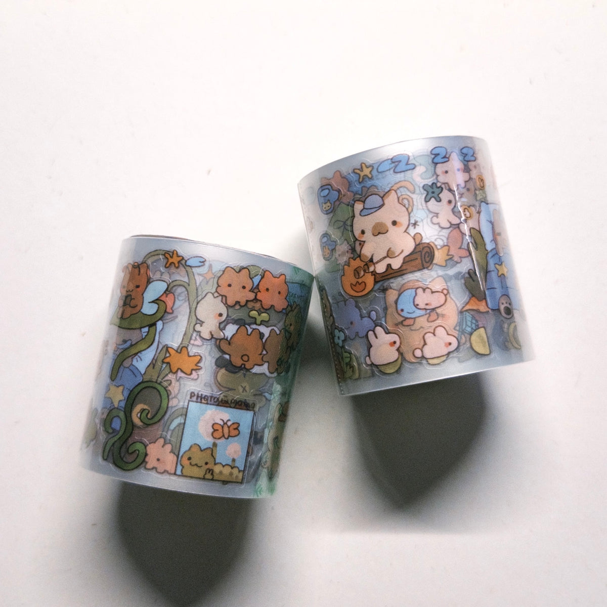 day to night sticker roll