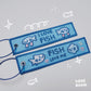 i love fish keychain