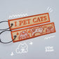 i pet cats keychain