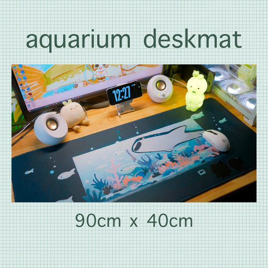 aquarium desk mat