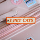 i pet cats keychain