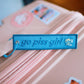 go piss girl keychain