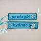 go piss girl keychain