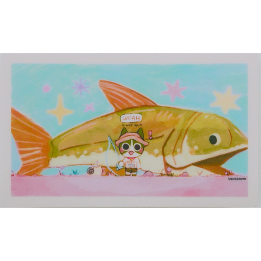 big fish sticker