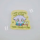 i was looking for a job sticker