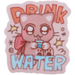 drink water sticker