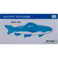 take this fish sticker