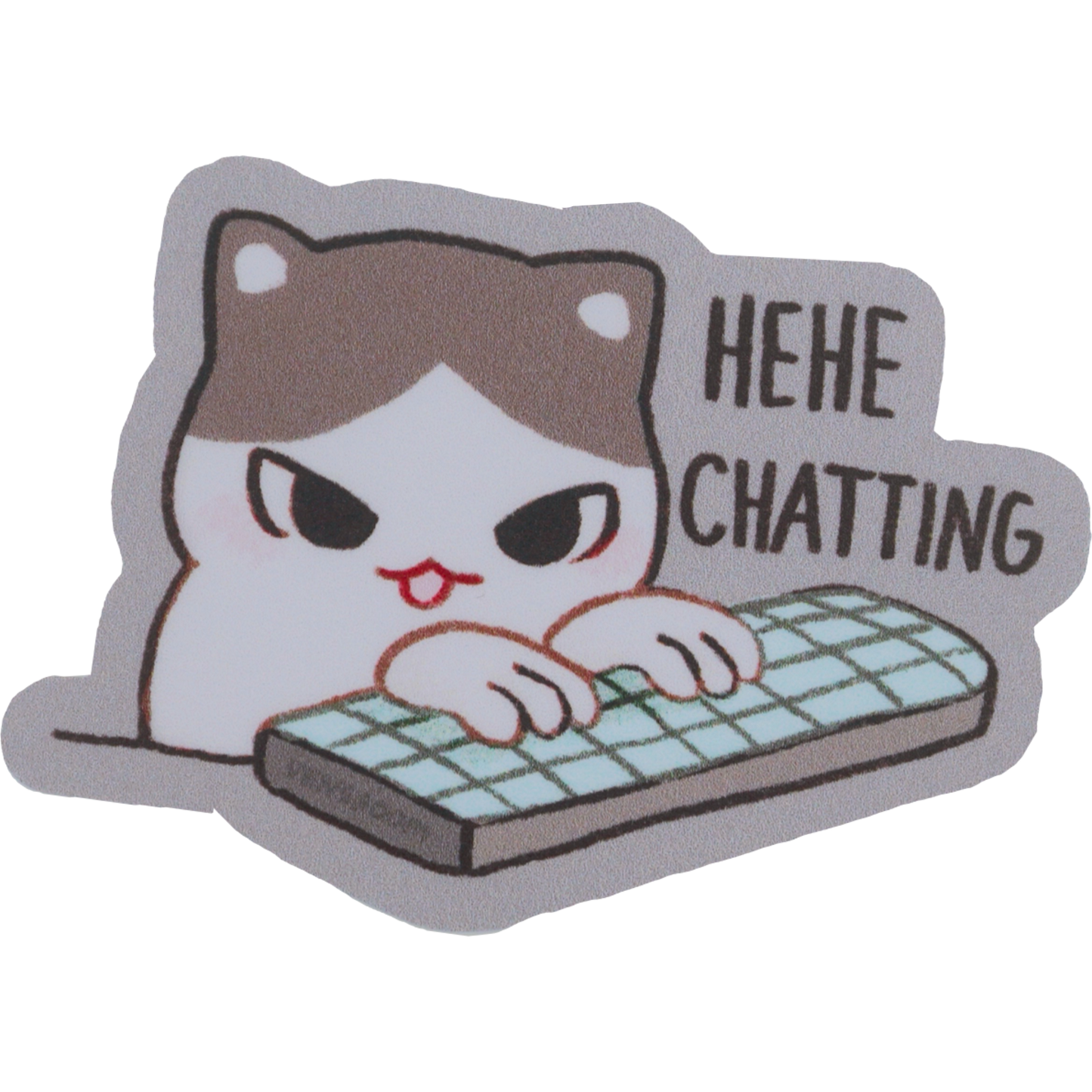 hehe chatting sticker