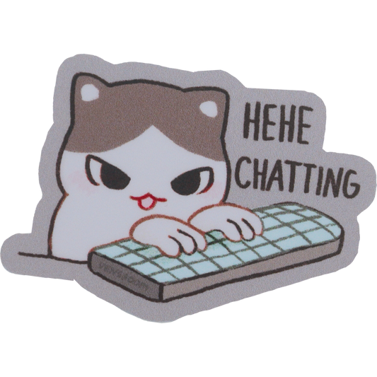hehe chatting sticker