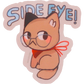 side eye sticker