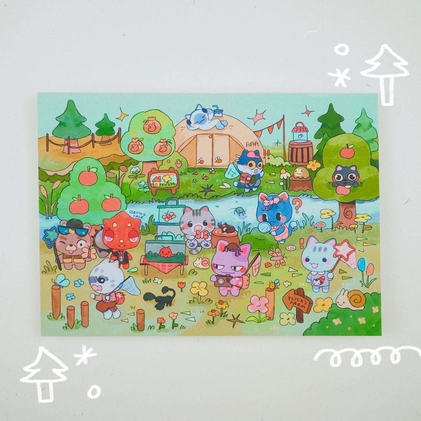 animal crossing prints