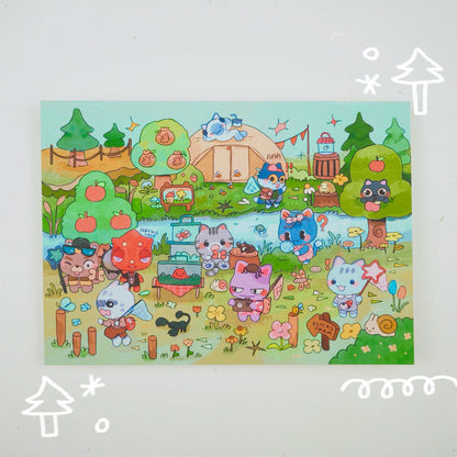 animal crossing prints