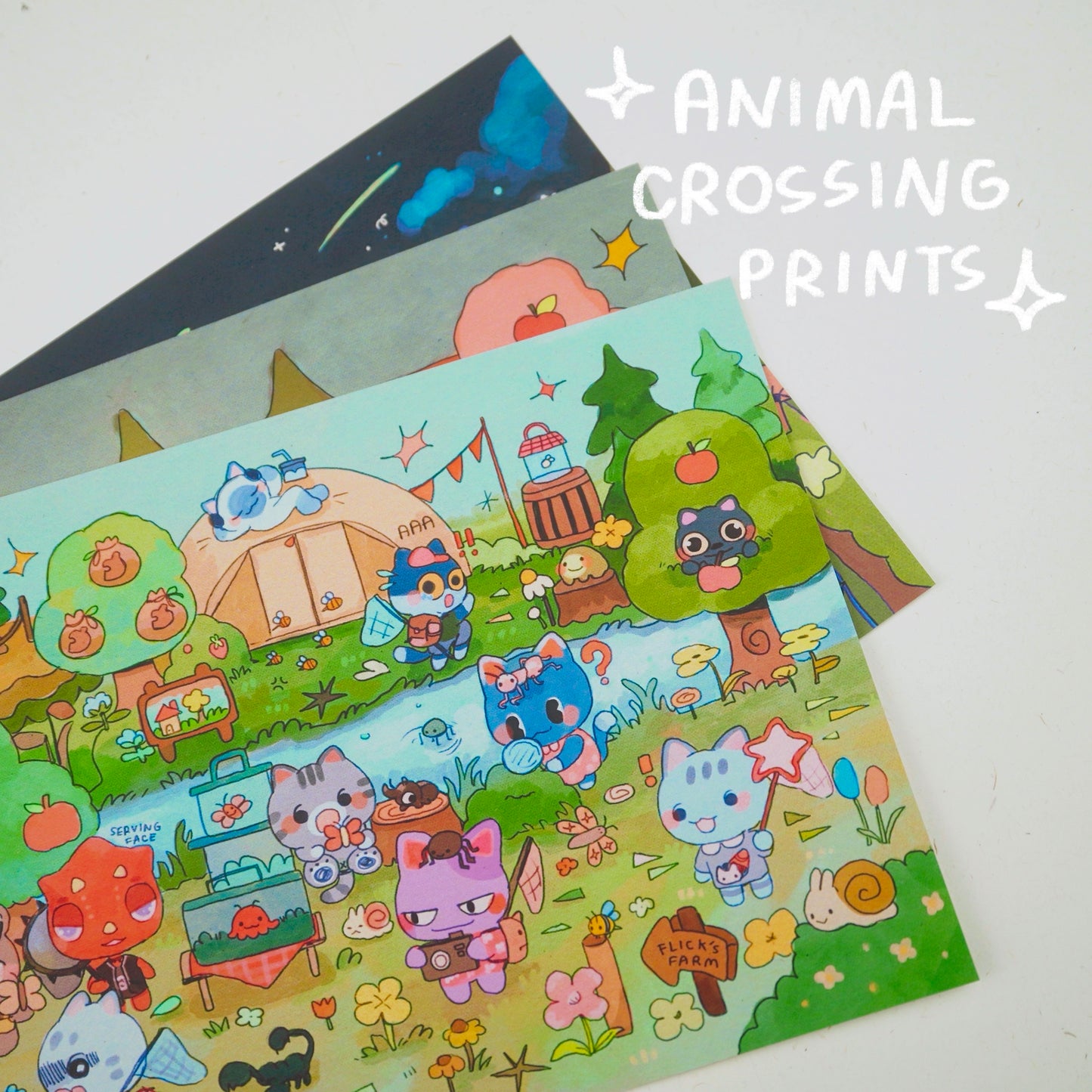 animal crossing prints