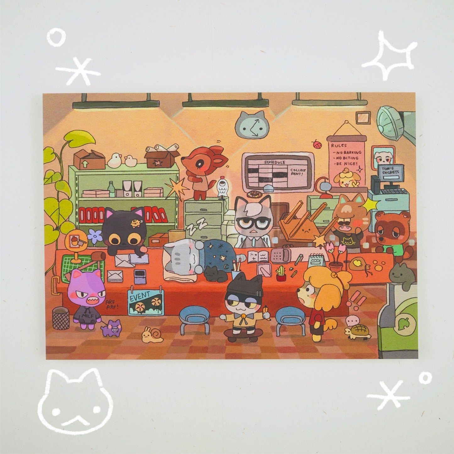 animal crossing prints