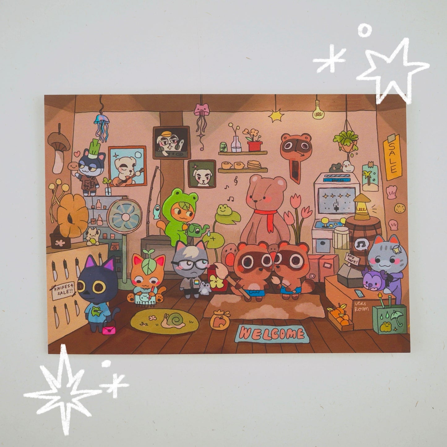 animal crossing prints