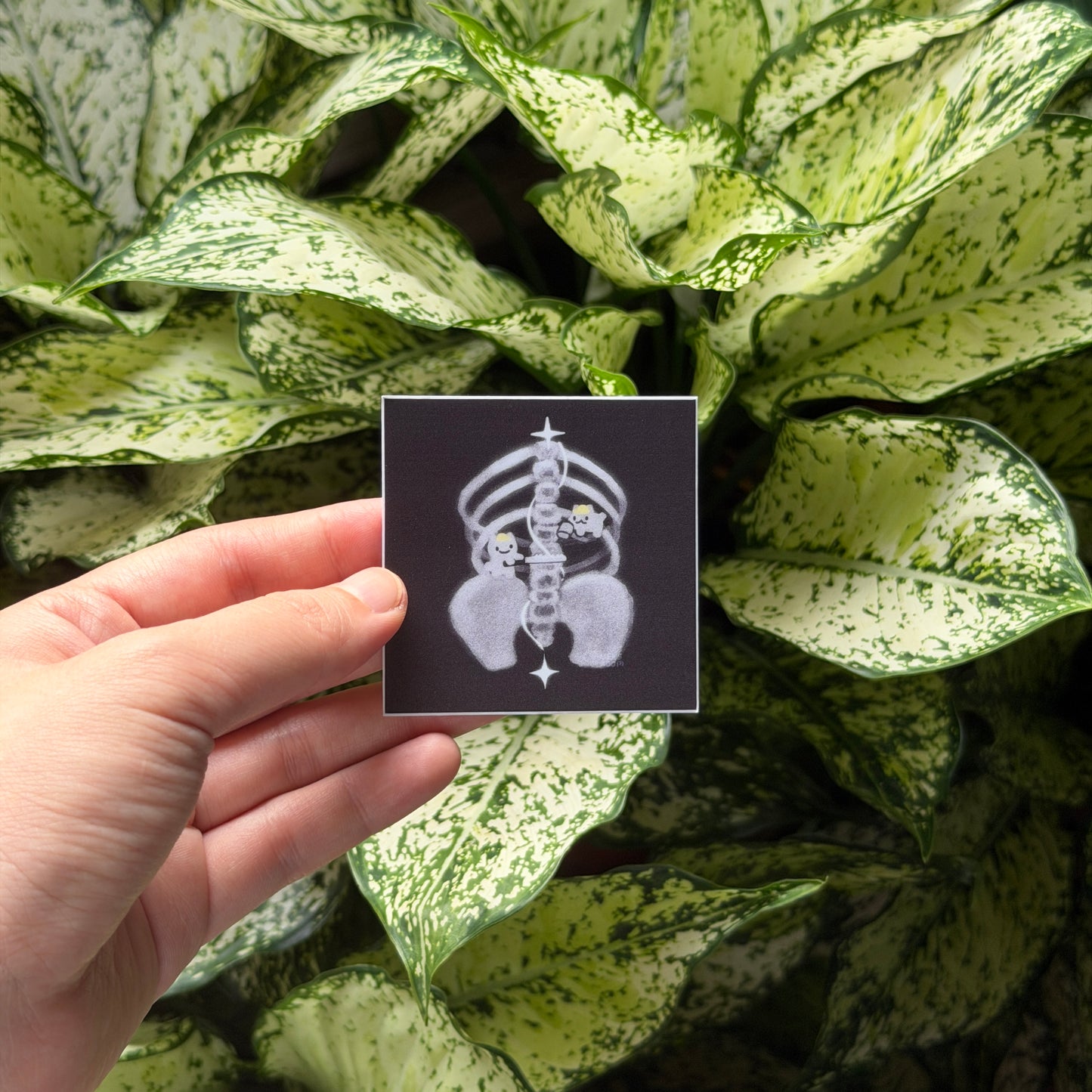 backache sticker