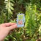i'm so lucky sticker