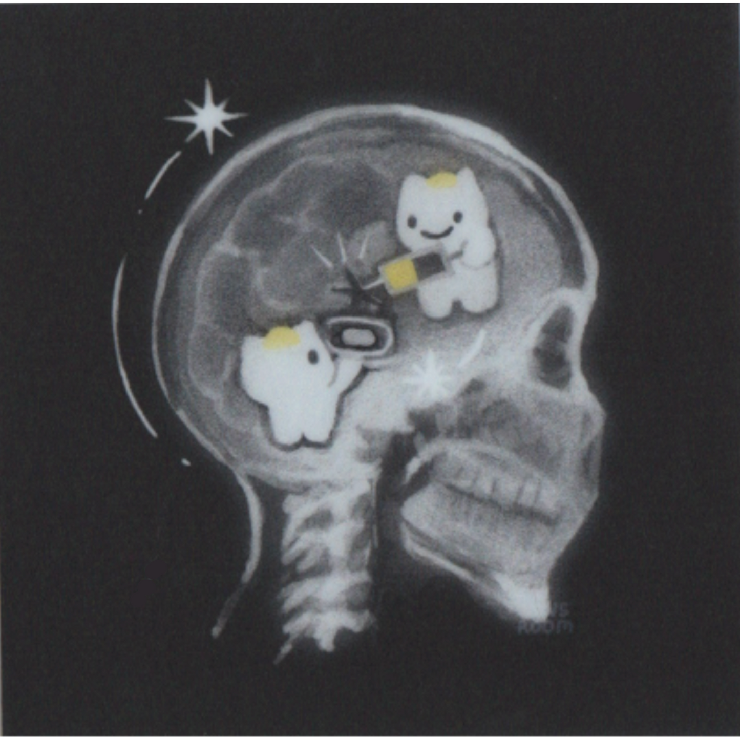 headache sticker