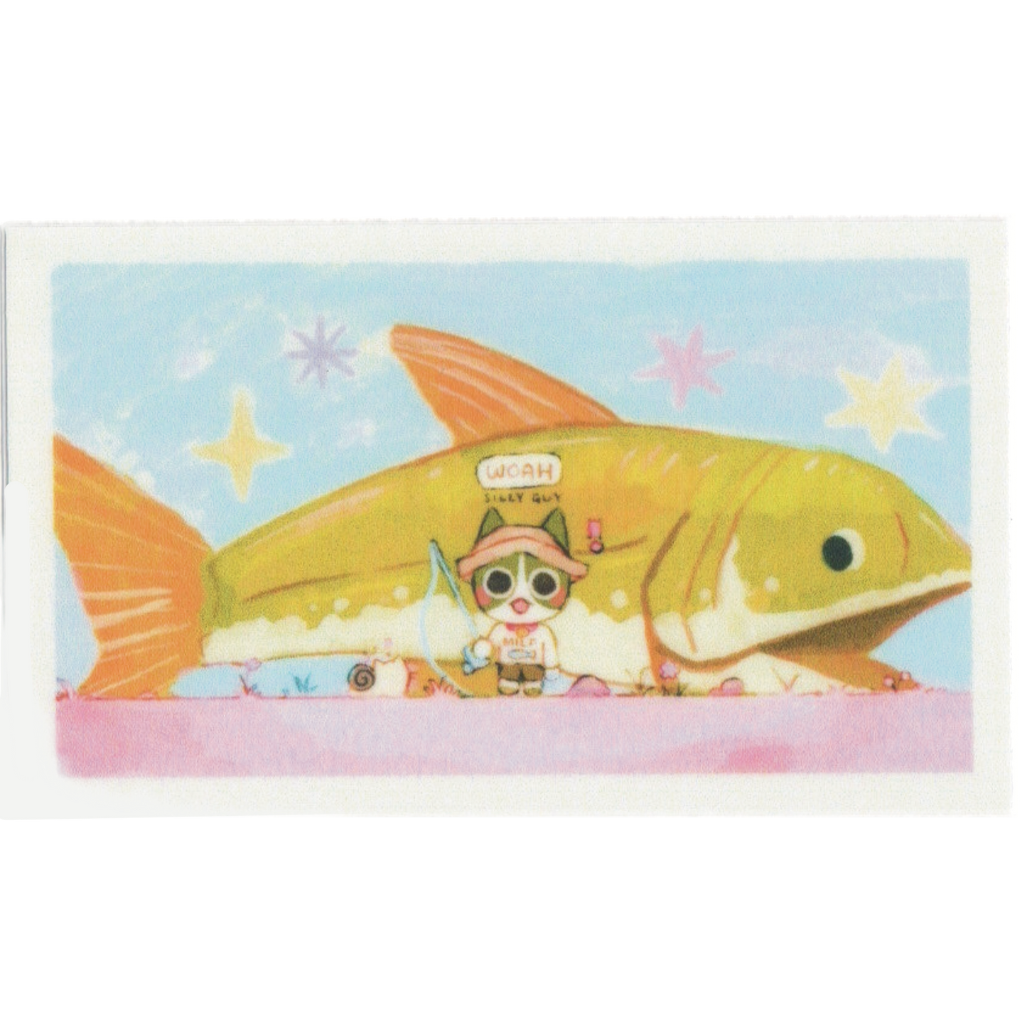 big fish sticker