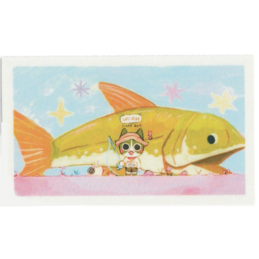 big fish sticker