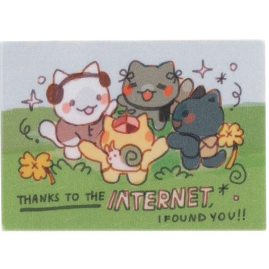 internet frens sticker