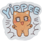yippee sticker