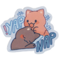 yap and nap sticker