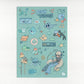fish tunes sticker sheet